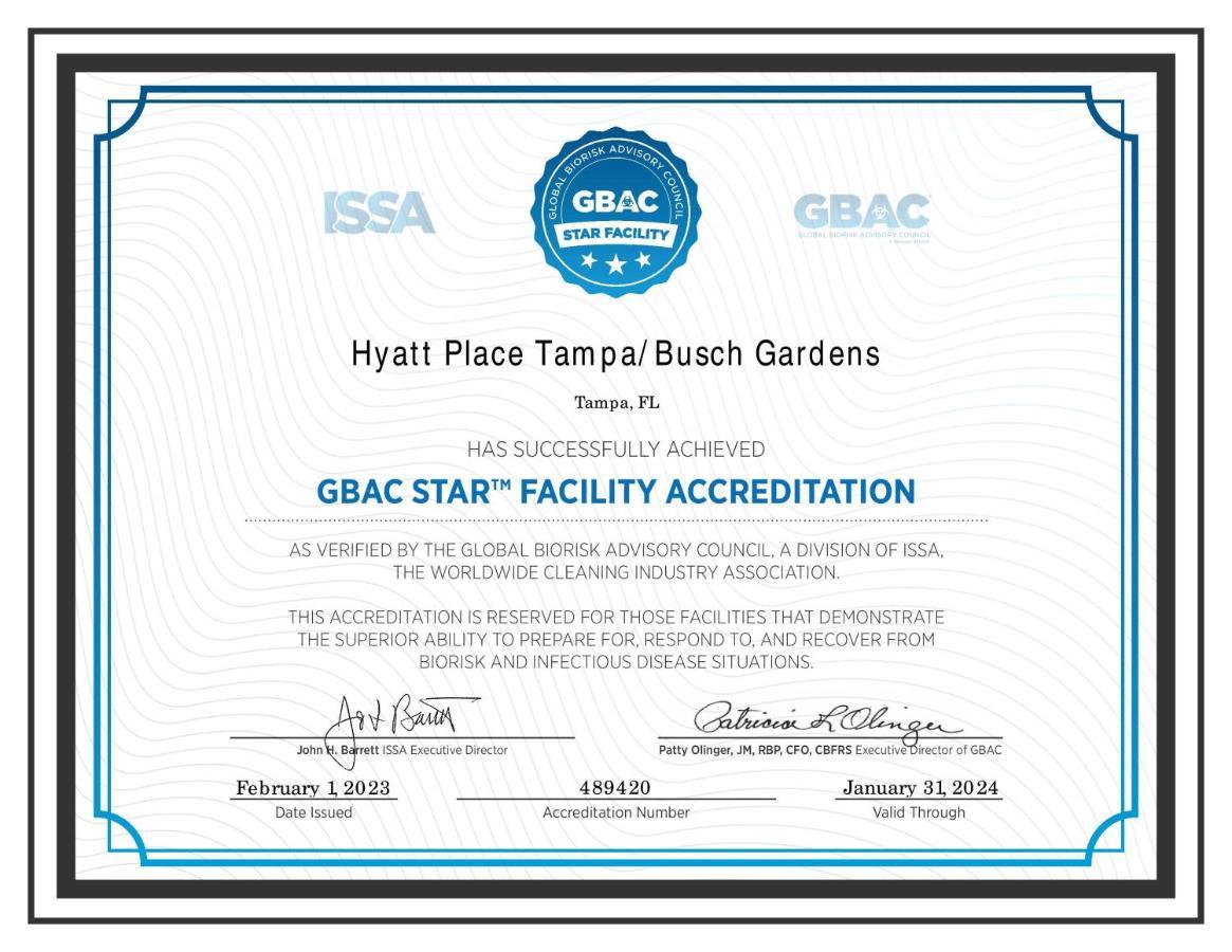 Hyatt Place Tampa Busch Gardens Εξωτερικό φωτογραφία